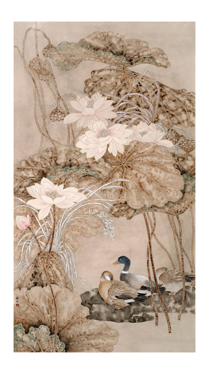【画作赏析】崔连文的花鸟画,工写绘诗意