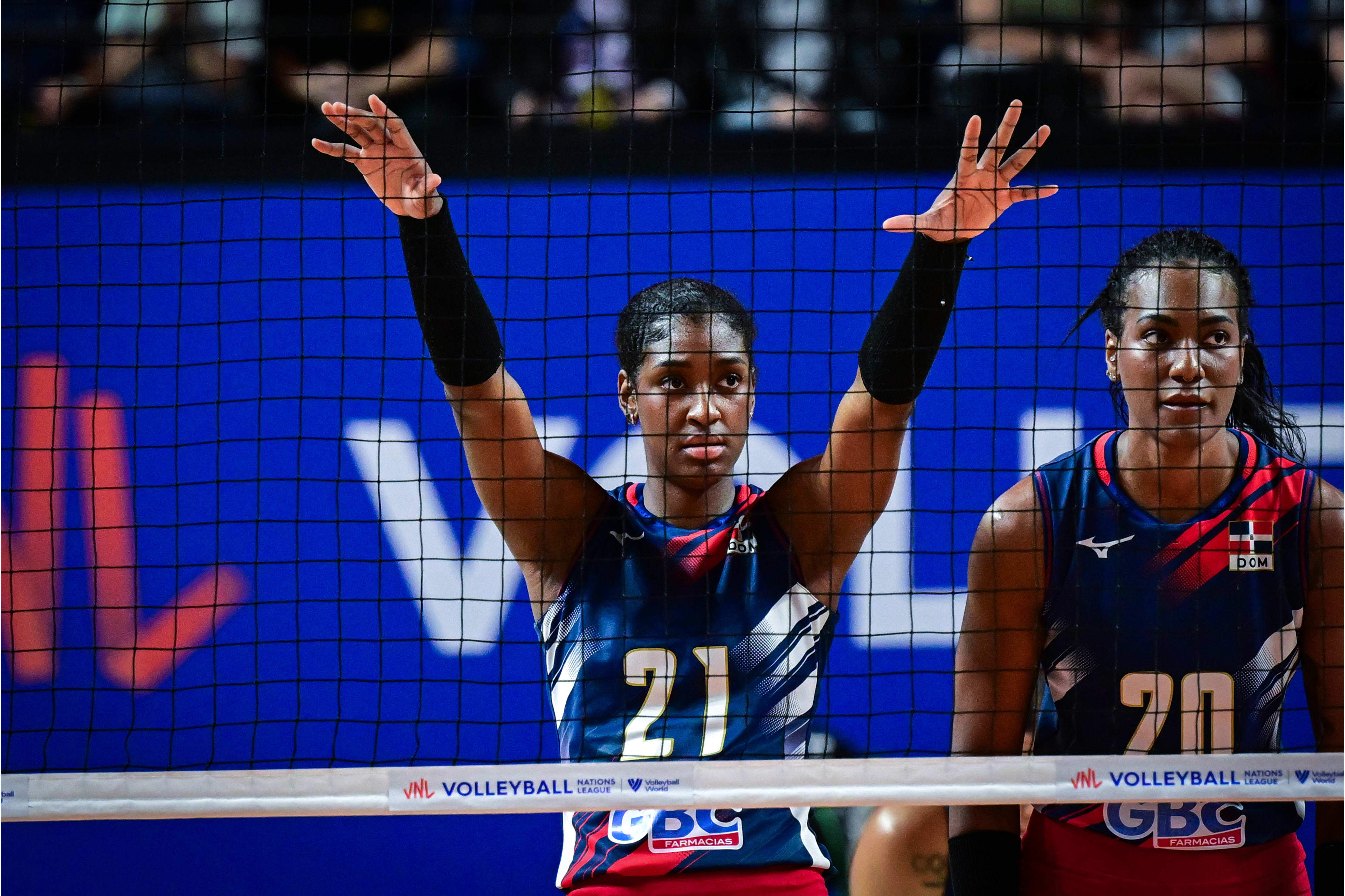 世界女排联赛香港赛区揭幕战,多米尼加3:1力克德国