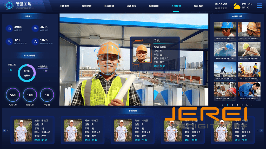 云计算,大数据,人工智能等新一代信息技术,对建筑施工现场进行数字化