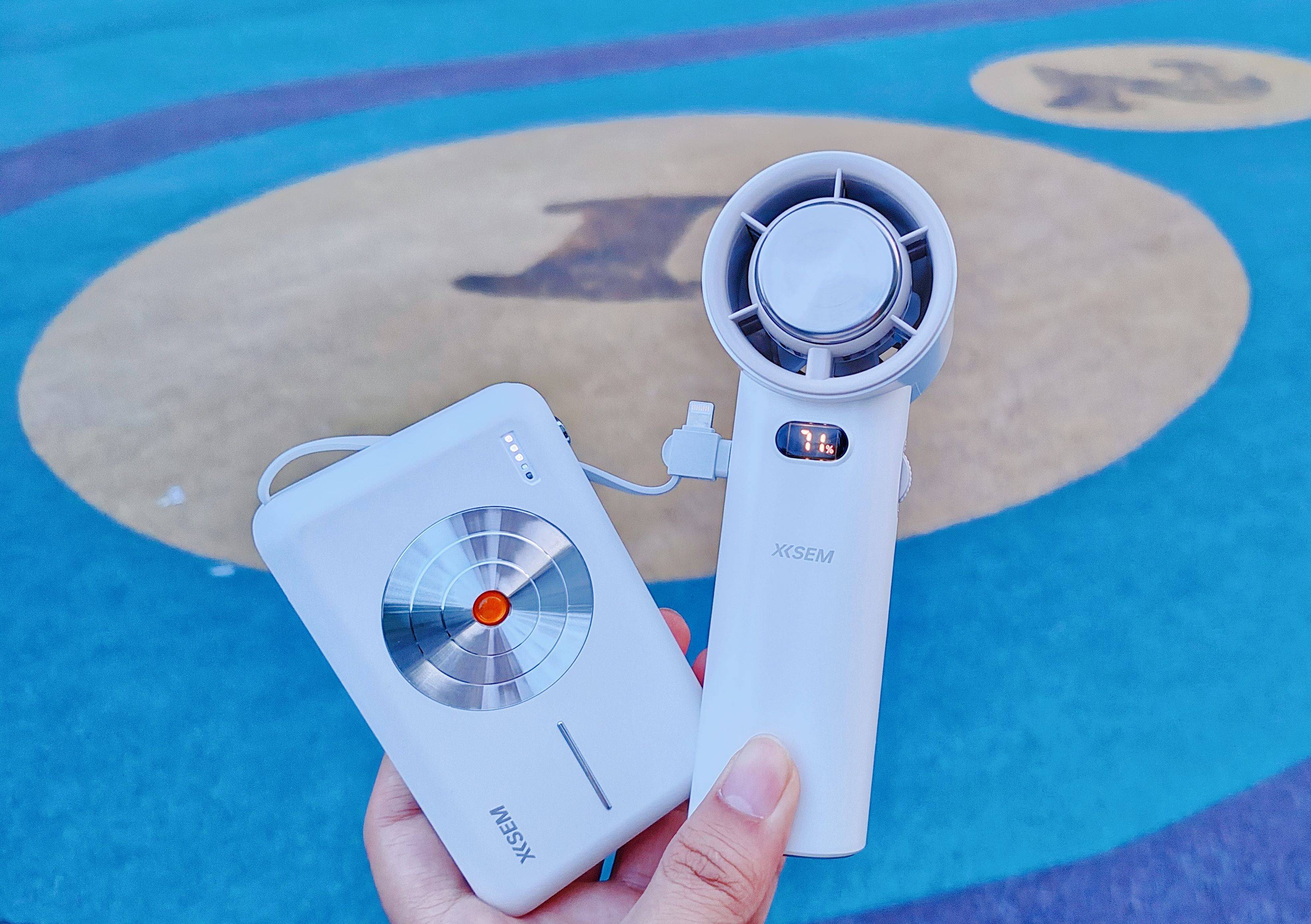 夏日外出必备神器-西圣wind空调小风扇