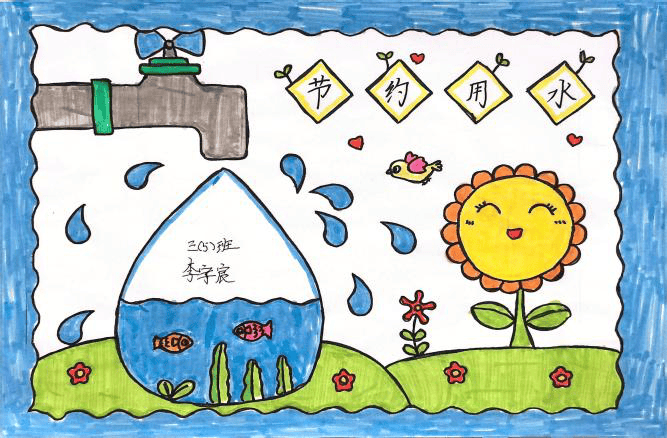 节水护水,点滴在心——濮阳市子路小学开展"节约水资源"主题教育活动