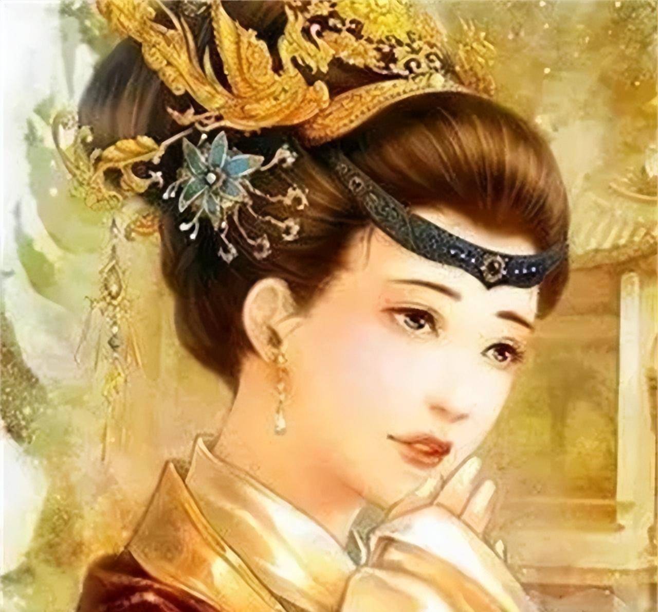 她10岁进宫,15岁生儿子,皇帝上朝她坐腿上,却因太美被斩杀_张丽华