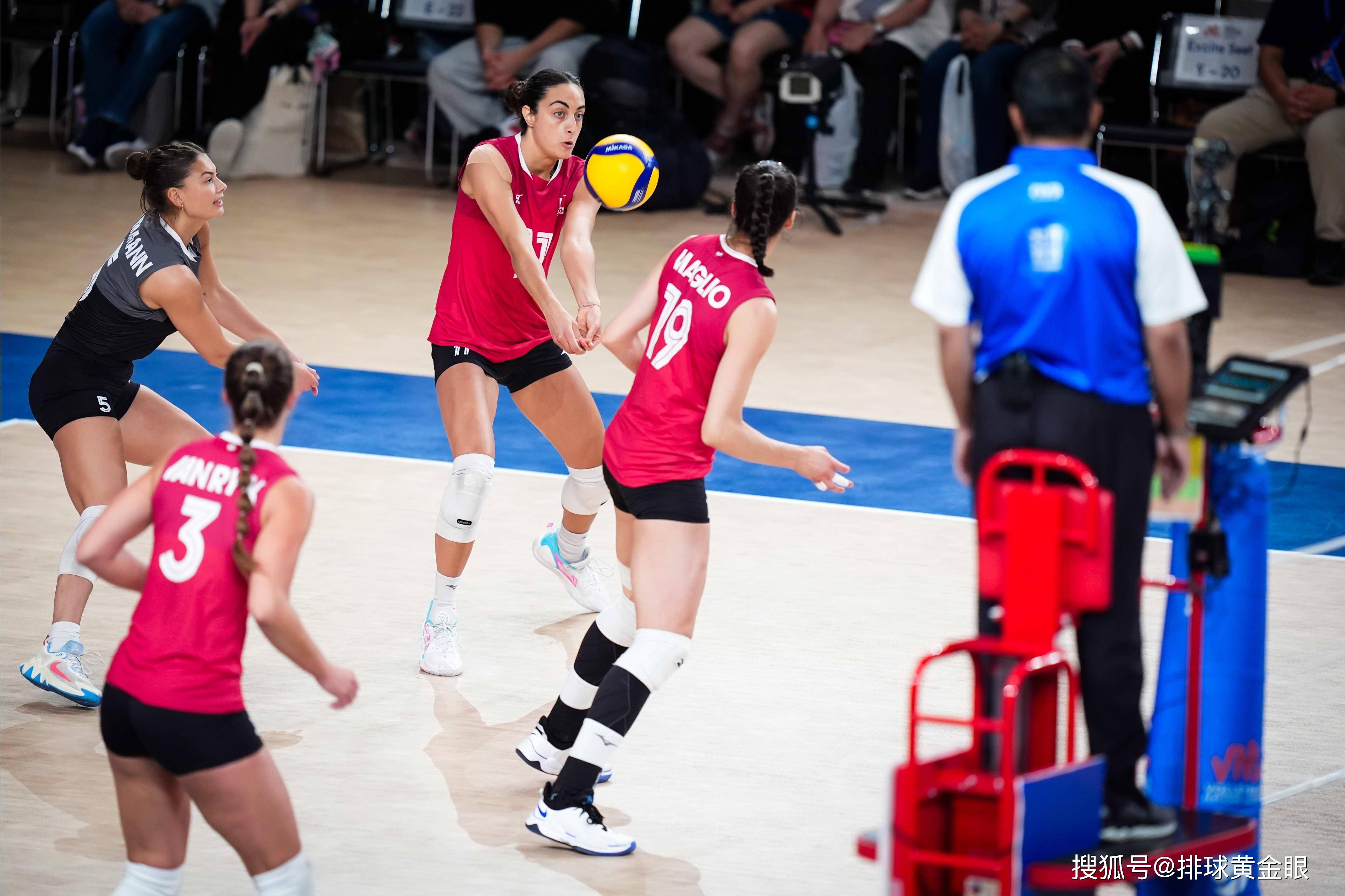 加拿大女排第七胜!3-0法国保留晋级奥运希望,静等荷兰韩国赛果