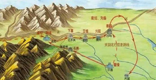 古时候又没有导航,关云长千里走单骑,是不是就在"乱窜"?