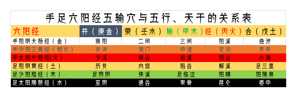 24小时人体经络运行图图片