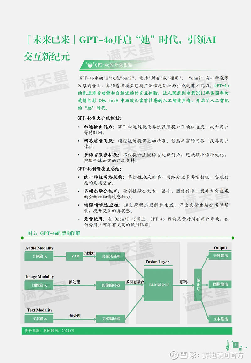 gpt-4o点燃中国大模型的创新火花——2024年中国人工
