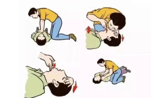 做为普通民众,看到病人"昏死"在地上的时候,学会判断对方的心跳呼吸