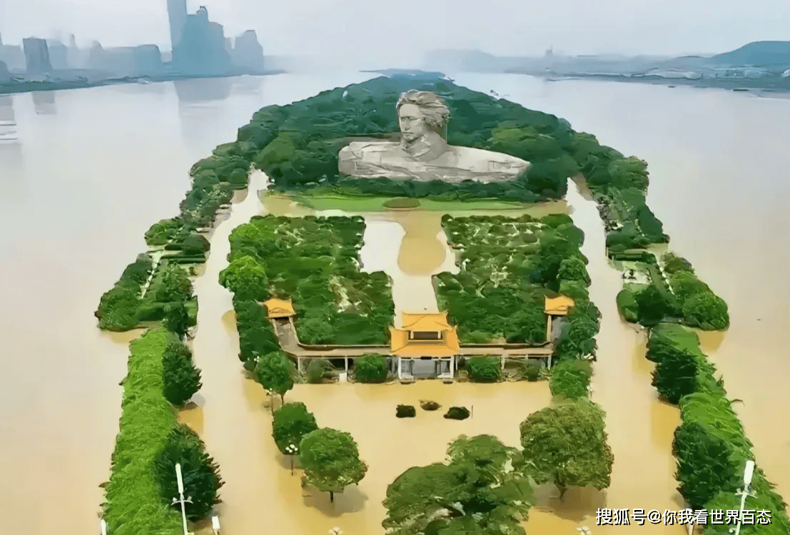 长沙特大暴雨!橘子洲头惨被淹,评论区炸开了锅