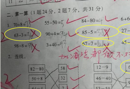数学58.5分,小学生奇葩答案让人哭笑不得,老师:人才,就服你!