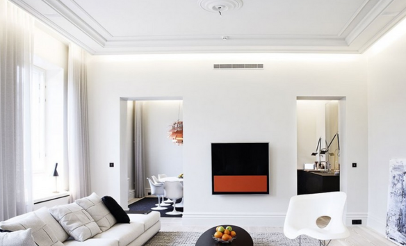 家里不要装传统吊顶了,年轻人潮流这样设计,省钱还很好看