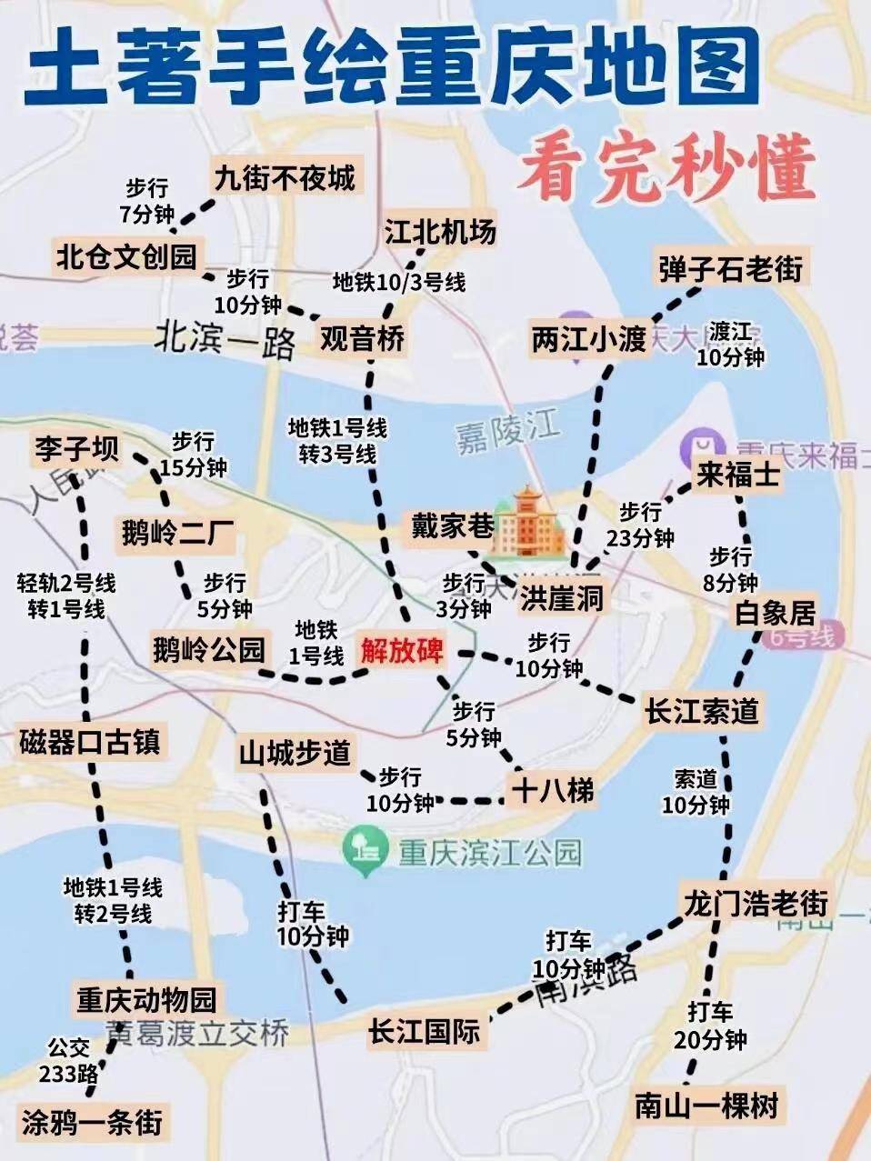 假期重庆四天游玩攻略,第一去重庆跟团需要多少钱