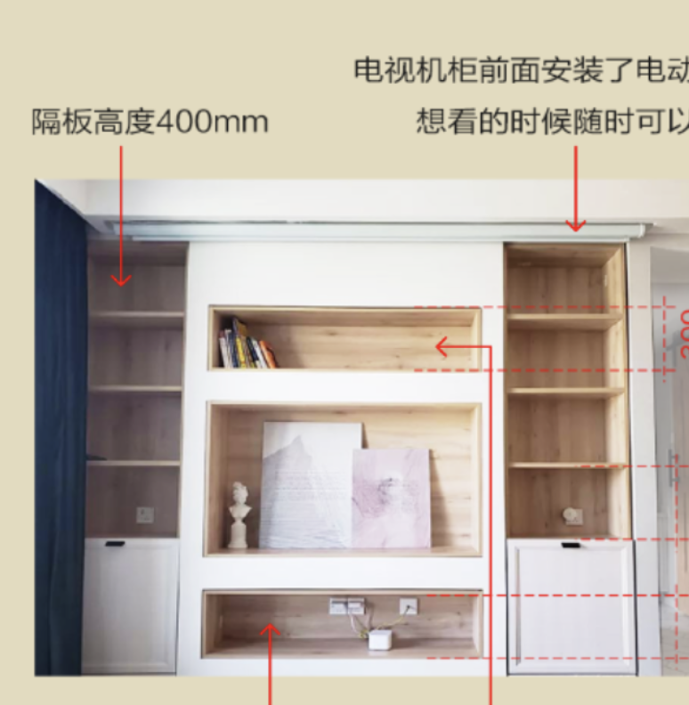 家中杂物多别"买"电视柜了,如今兴这么装,轻松搞定杂物收纳