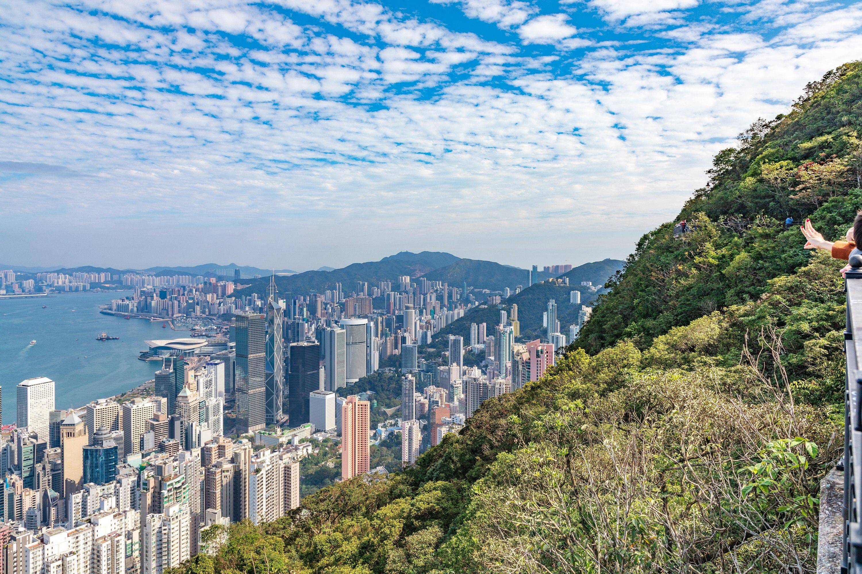 香港云顶山风景区图片