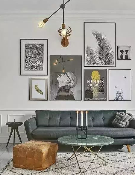 5种装饰画创意挂法套路,让墙面从此告别单调!