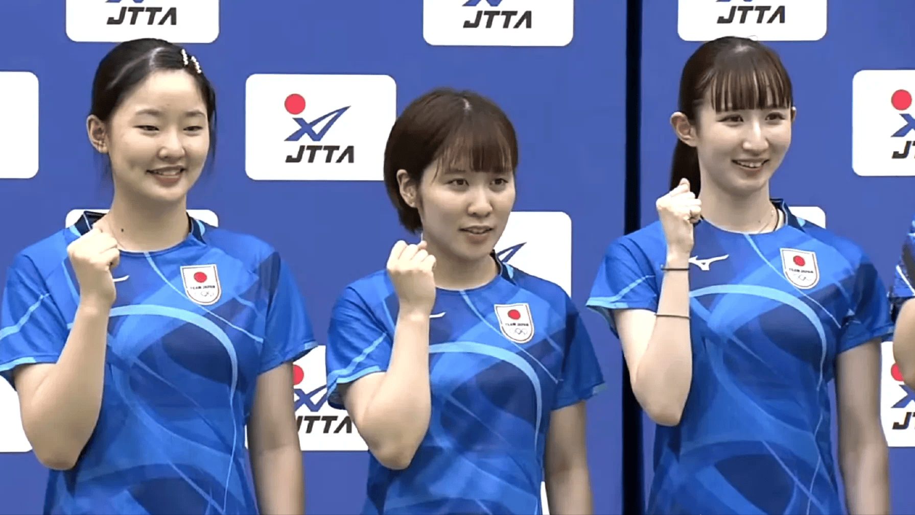 日乒举行出征仪式,早田希娜:混双是我们的优势项目,有机会夺冠