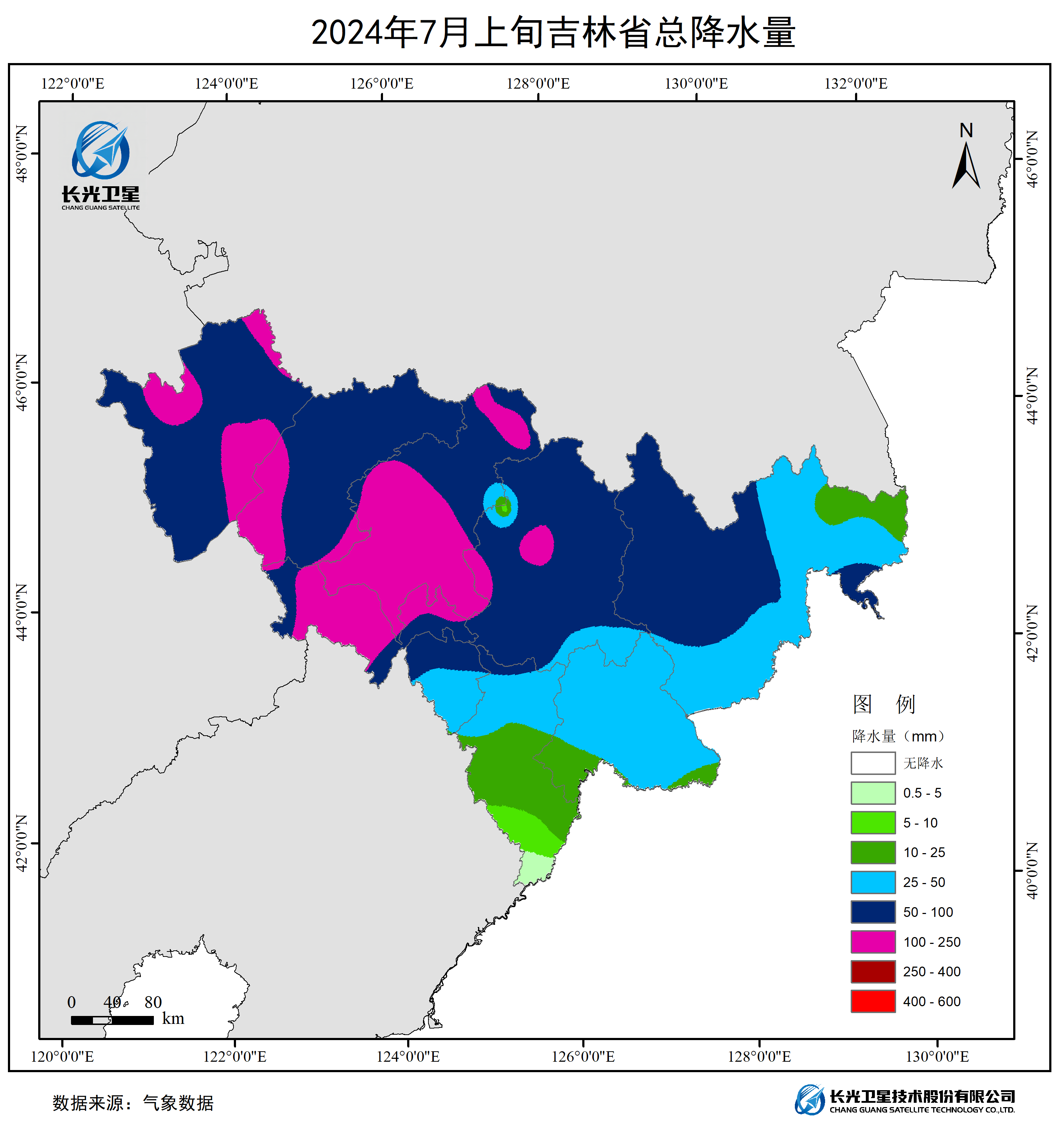 吉林省2024年7月上旬农业气象报告