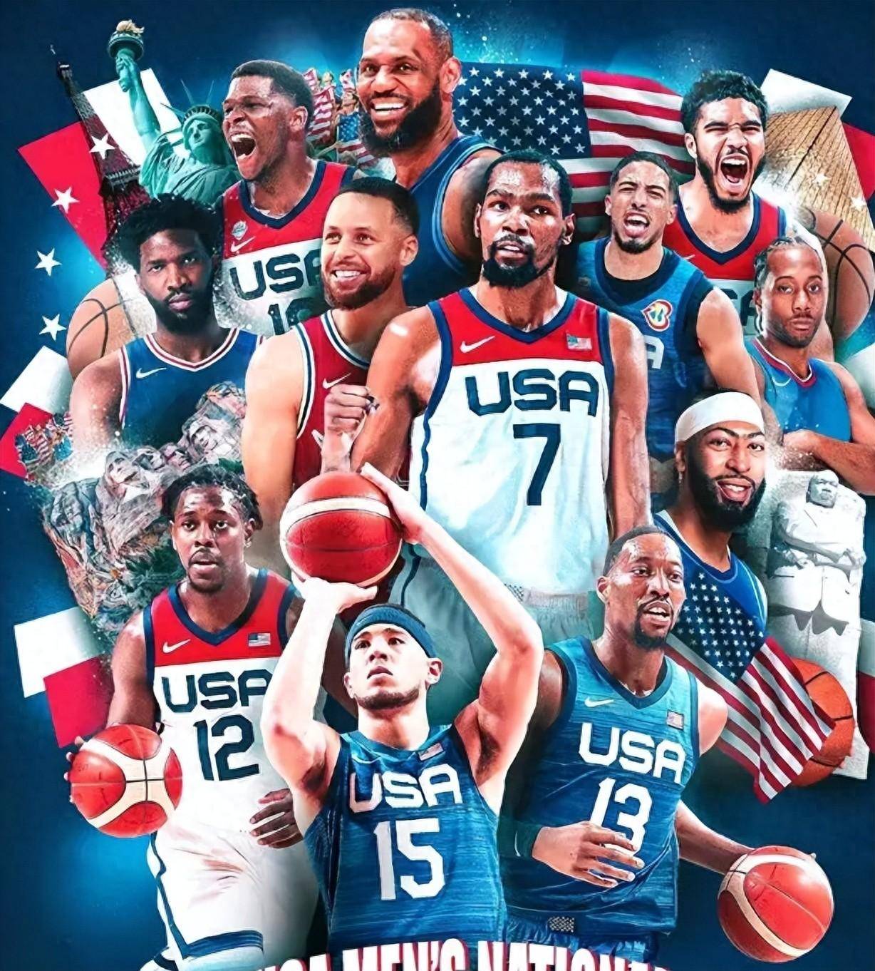 nba的传奇人物詹姆斯和杜兰特能否带领美国队再次攀登奥运金牌的顶峰?