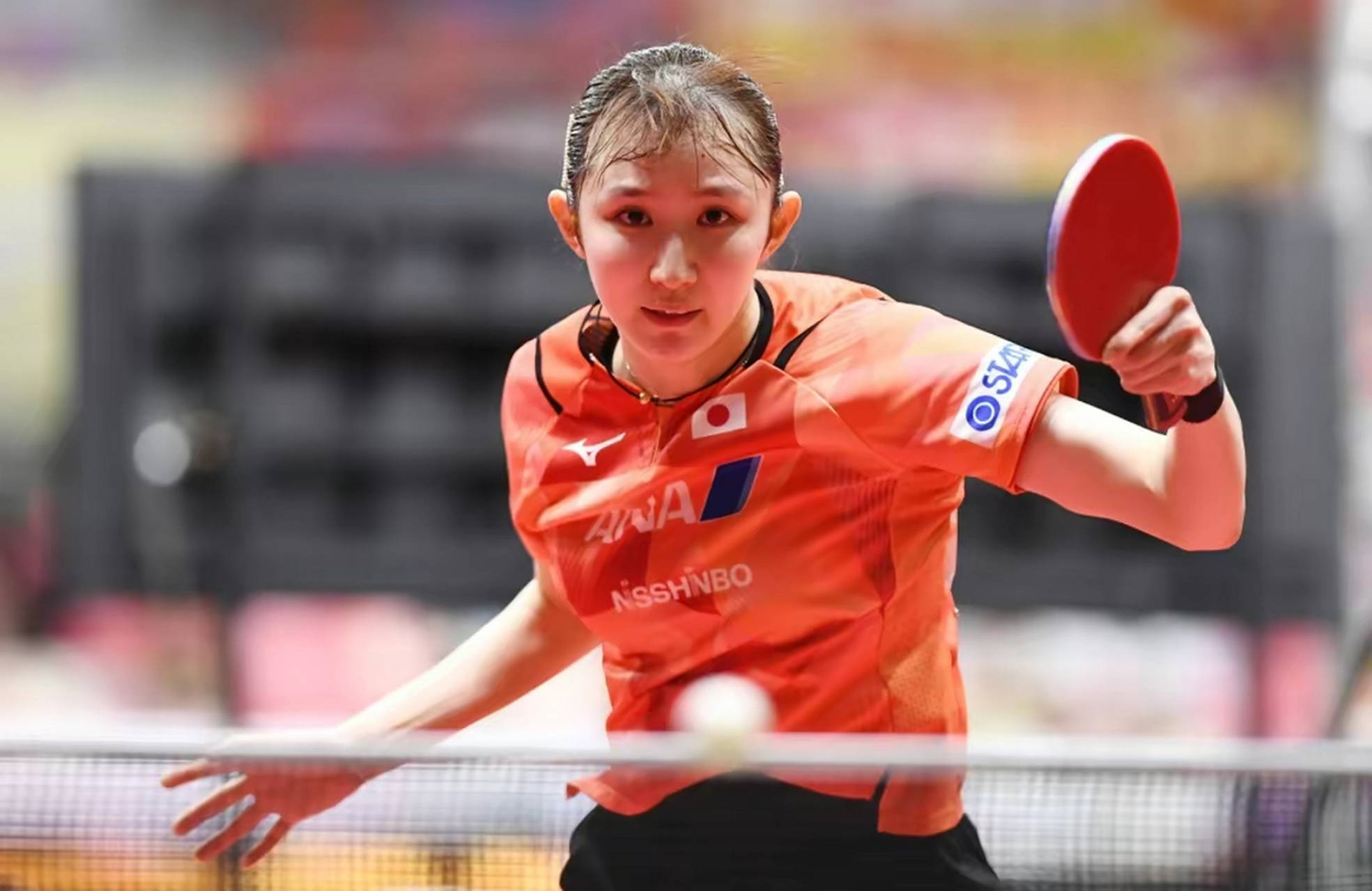 奥运会:张本智和以4-0强势晋级,早田希娜仅让对手得1分_乒乓球_赛场