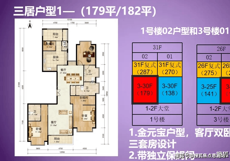 上海嘉御庭户型图图片