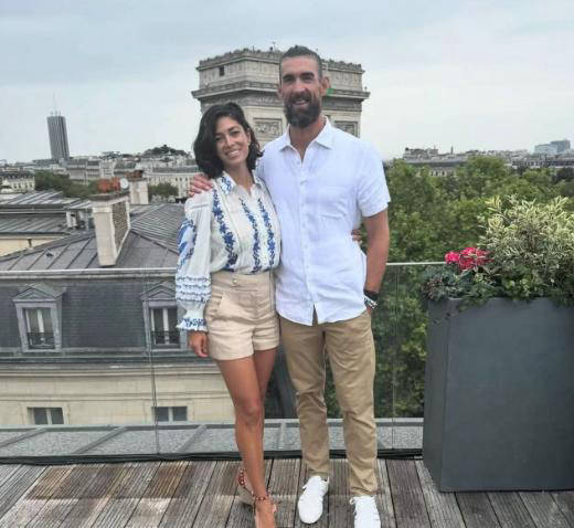 奥运传奇菲尔普斯暴瘦老态尽显,妻子美貌令人羡慕