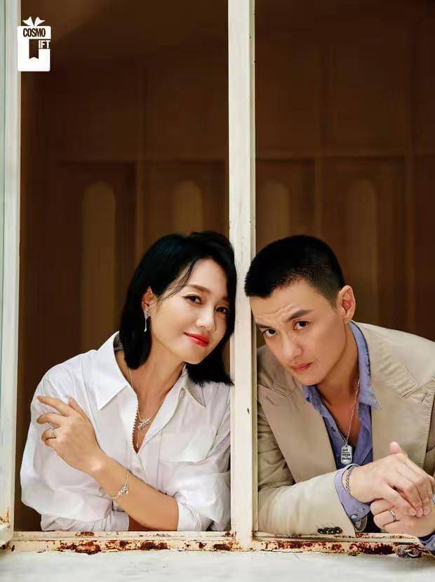 朱丹周一围拍摄七夕大片!二人甜蜜互动爱意满满