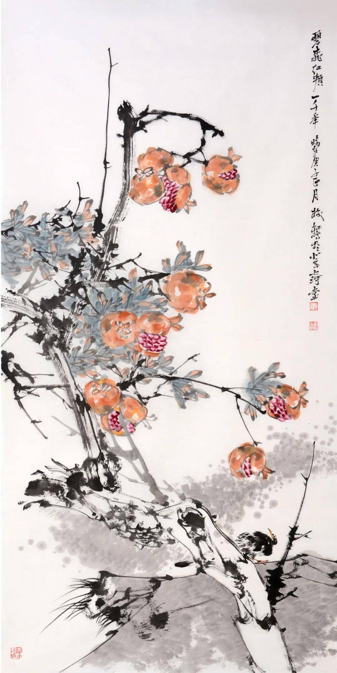 崔树轩的写意花鸟画艺术