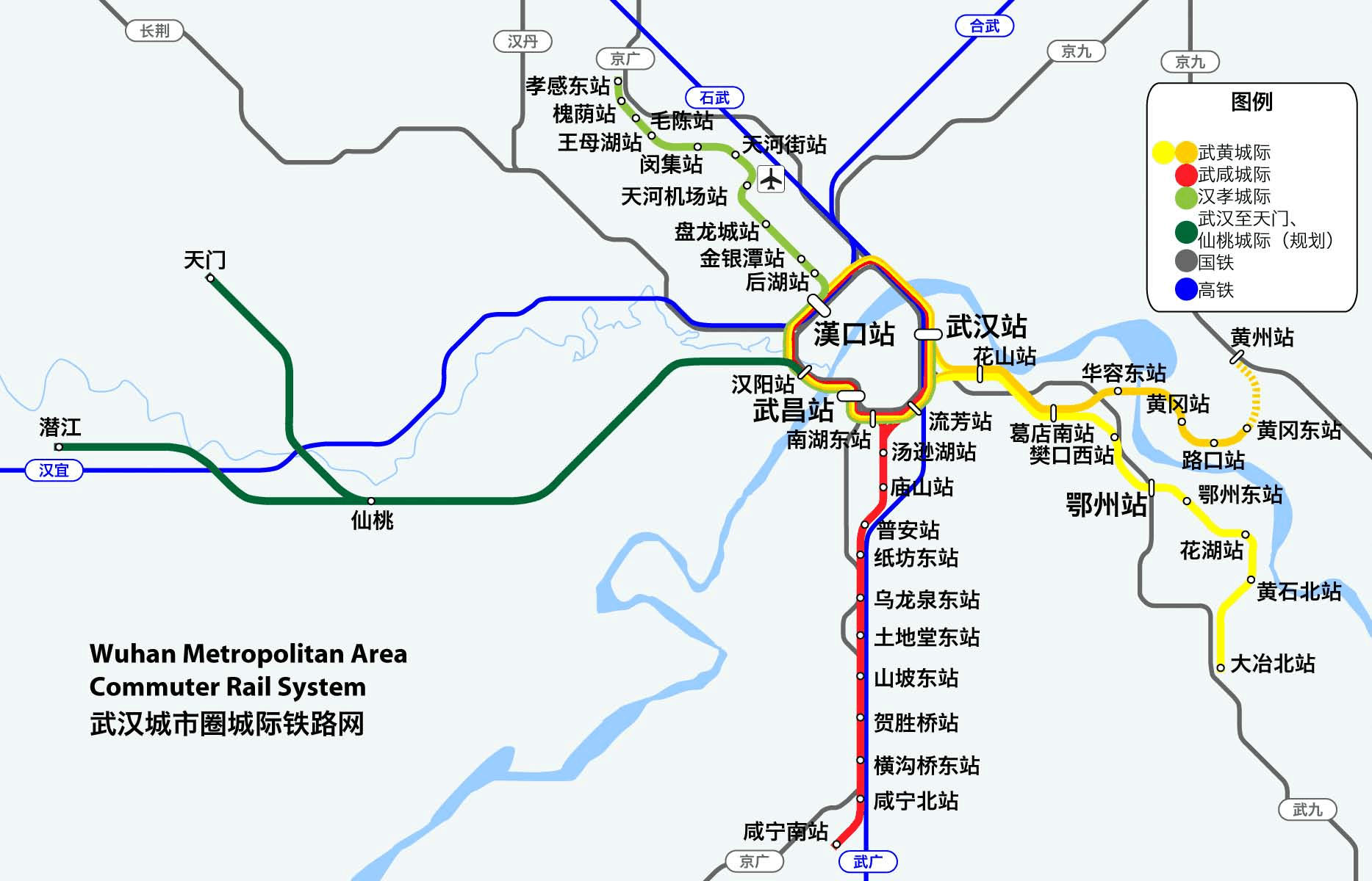 武咸城际铁路路线图图片