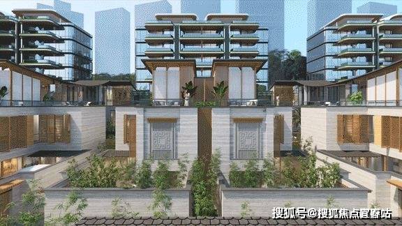 深圳院子后再无深圳湾1号?中式四合院别墅实景曝光太漂亮了!开盘时间