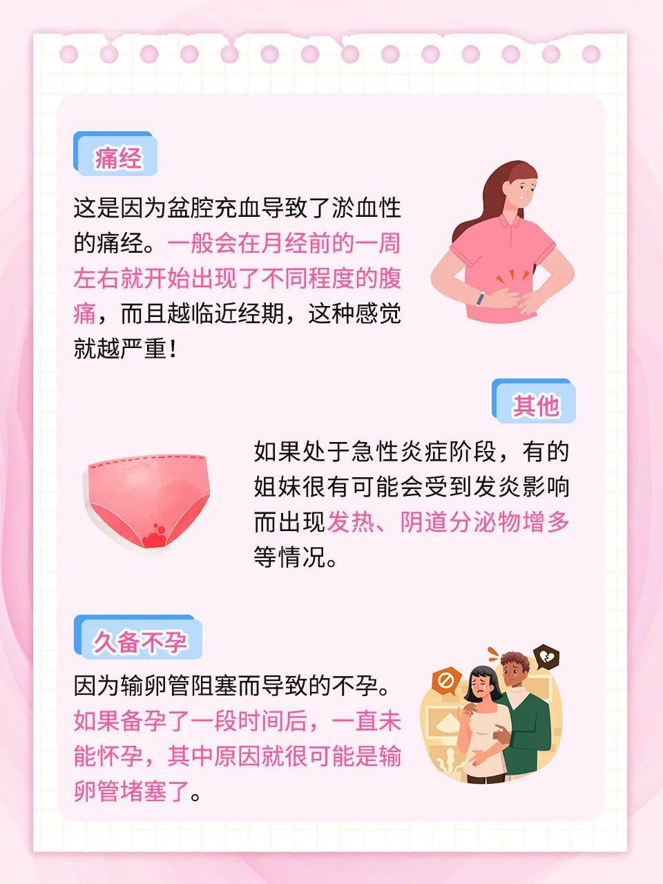 输卵管堵了,有什么症状?输卵管堵塞