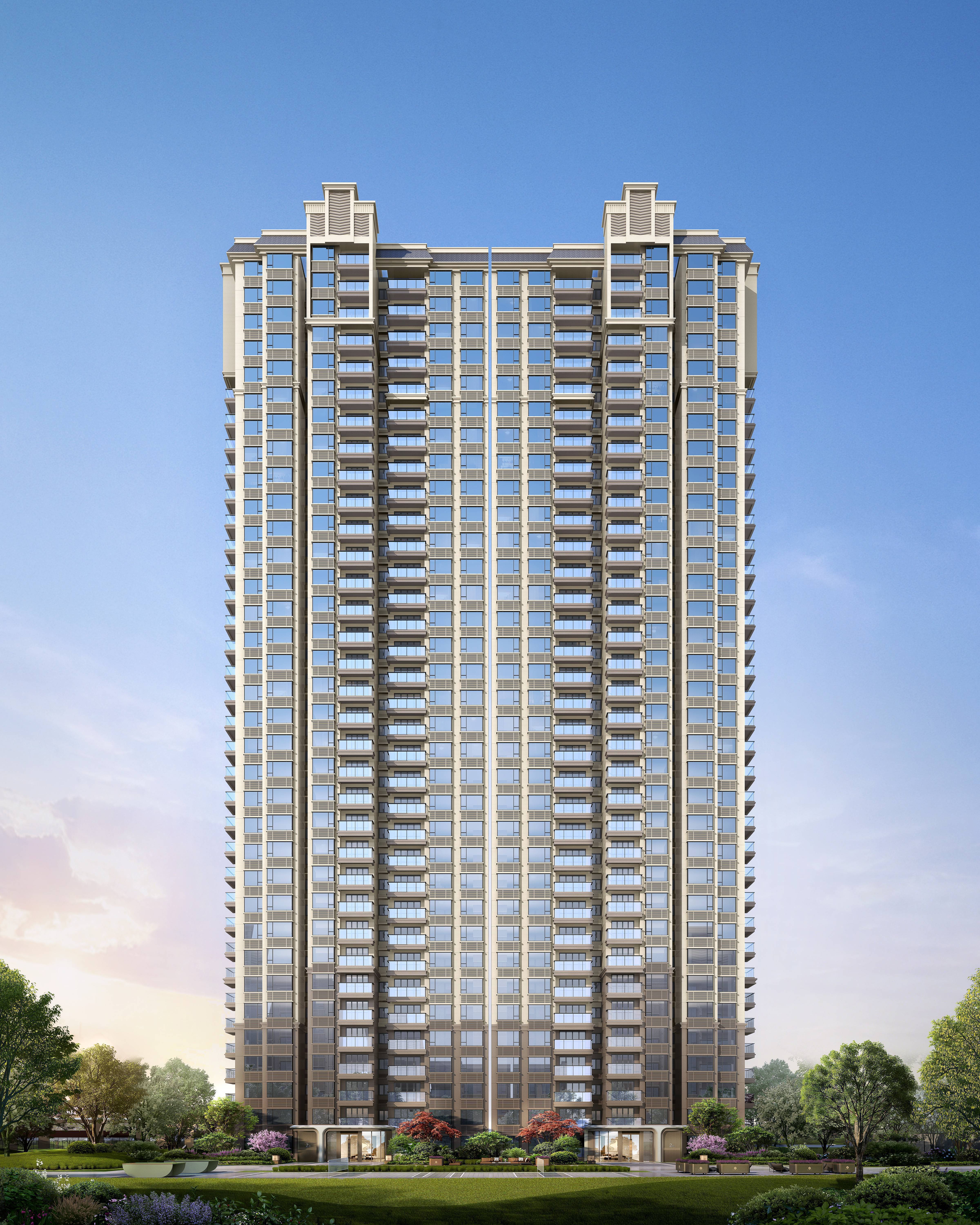 灵感:柔和曲线演绎现代美学,酒店式尊崇仪式感与优雅格调融入住宅空间