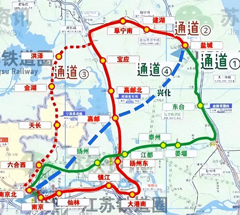 江苏谜之操作:宿迁常提宁宿高铁,而实力较强的盐城却不敢想宁盐