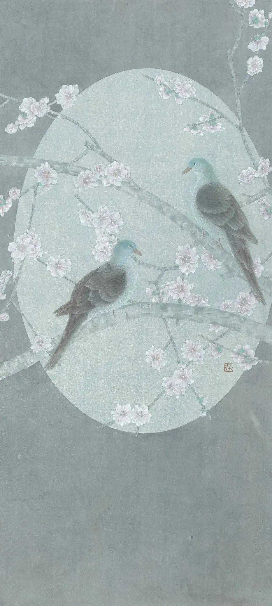 "水韵江苏——当代江苏中国画作品巡展"在盐城市美术馆开幕_绘画_艺术