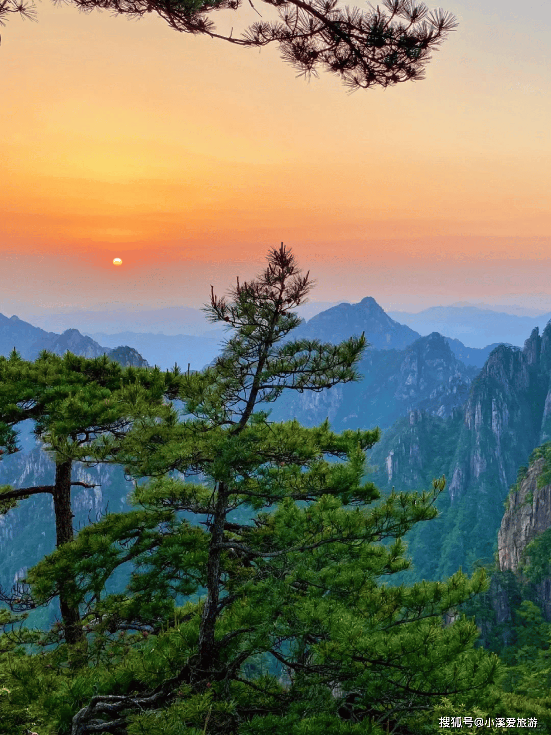 黄山西海区以险峻著称