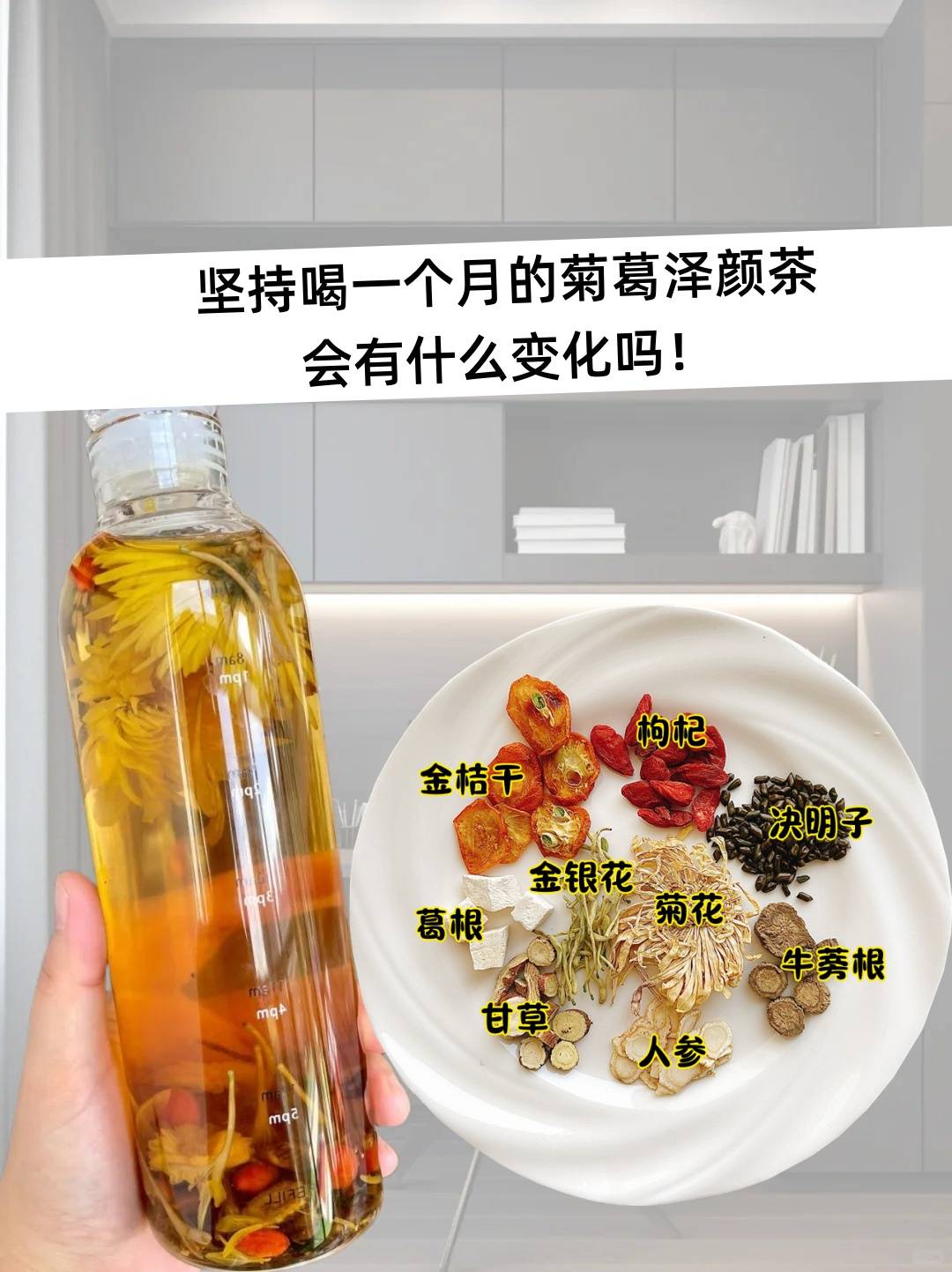 菊花决明子茶,你喝过吗?每天一杯,养肝护肝!