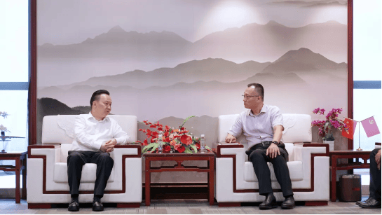 海口市美兰区委区政府领导莅临搜了科技调研指导数字经济创新发展