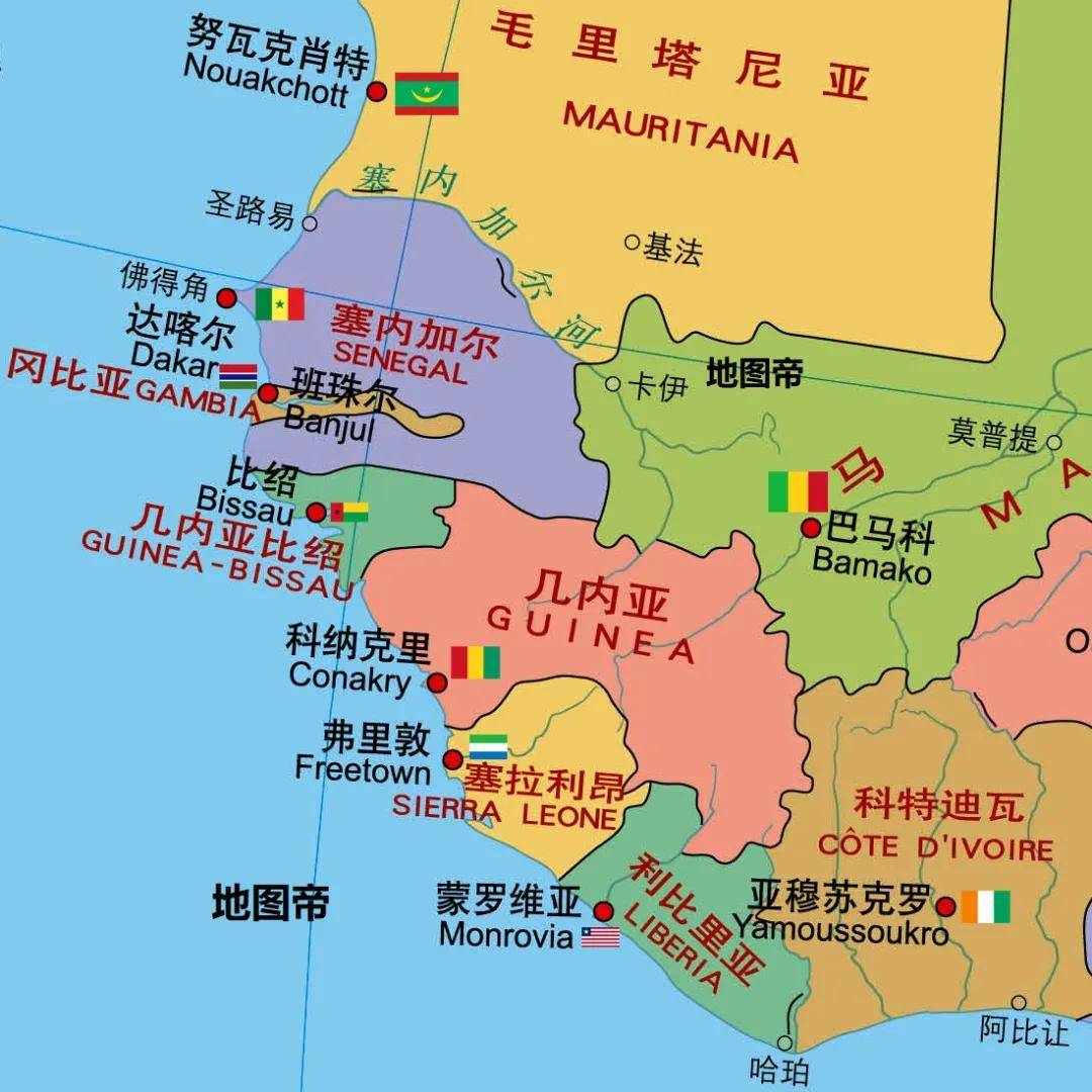 这里背靠几内亚高原,森林覆盖率约59%,是西非自然生态最好的一块地.