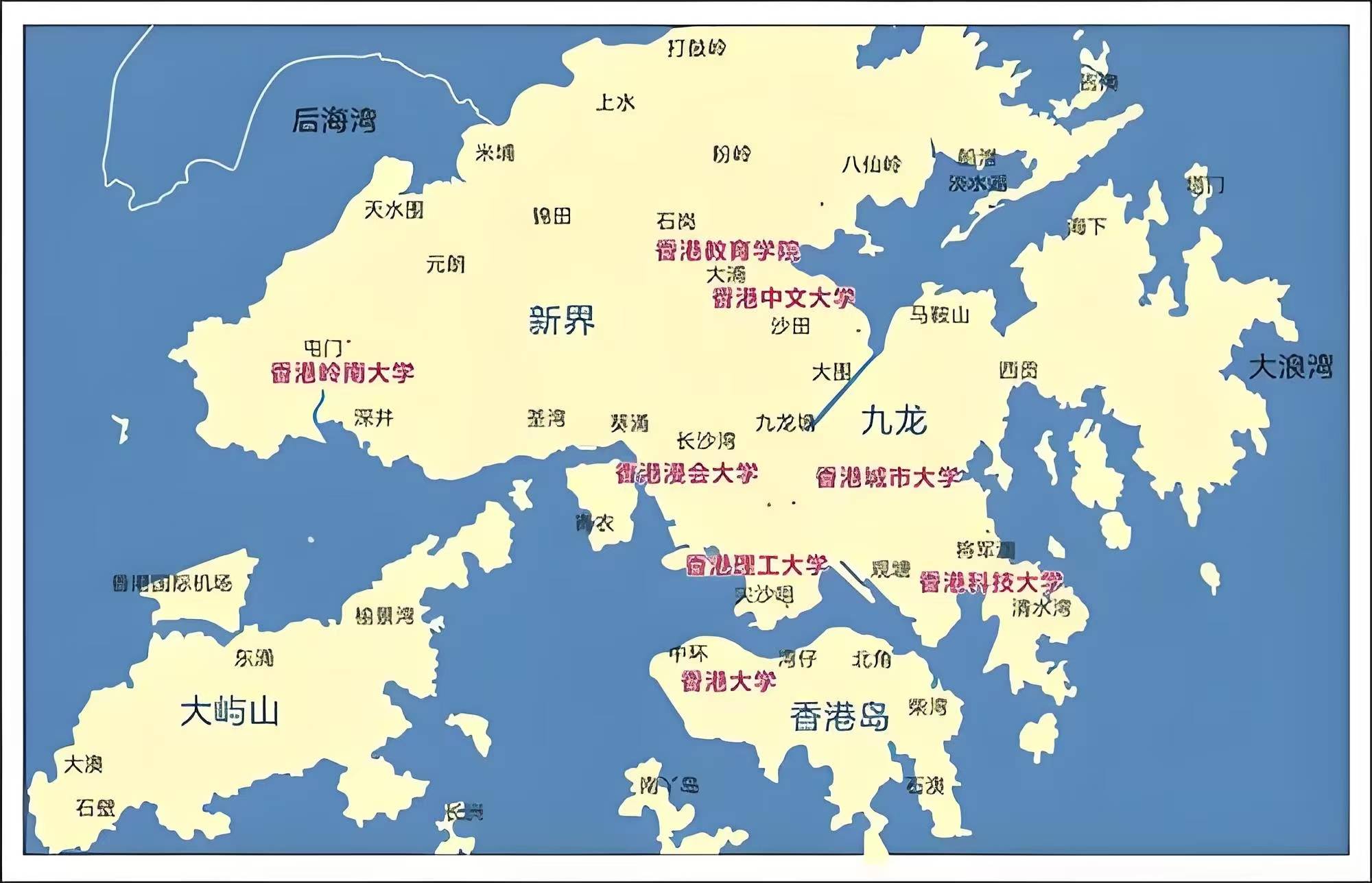 香港面积多少平方公里图片