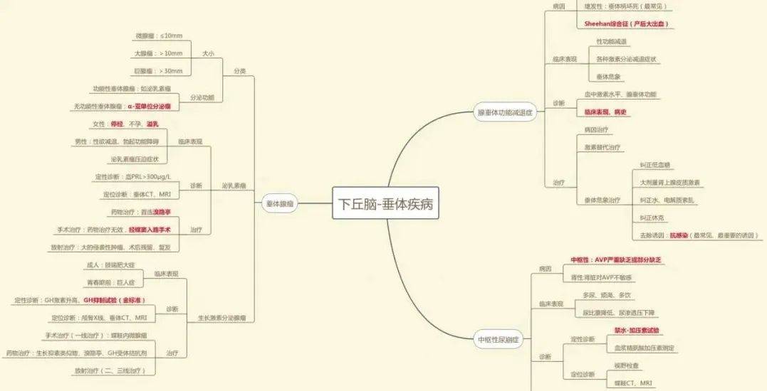临床思维导图,带你理清高频考点!速领