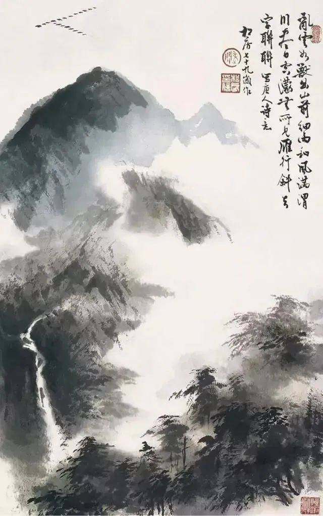 关松房山水画作品大全图片