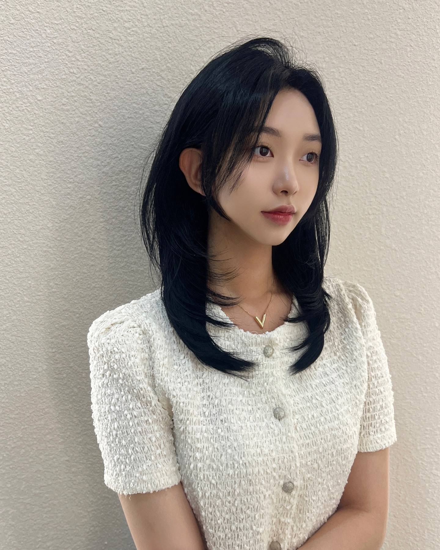发型别乱剪边沿层次长发真不错好看显瘦颜值翻倍