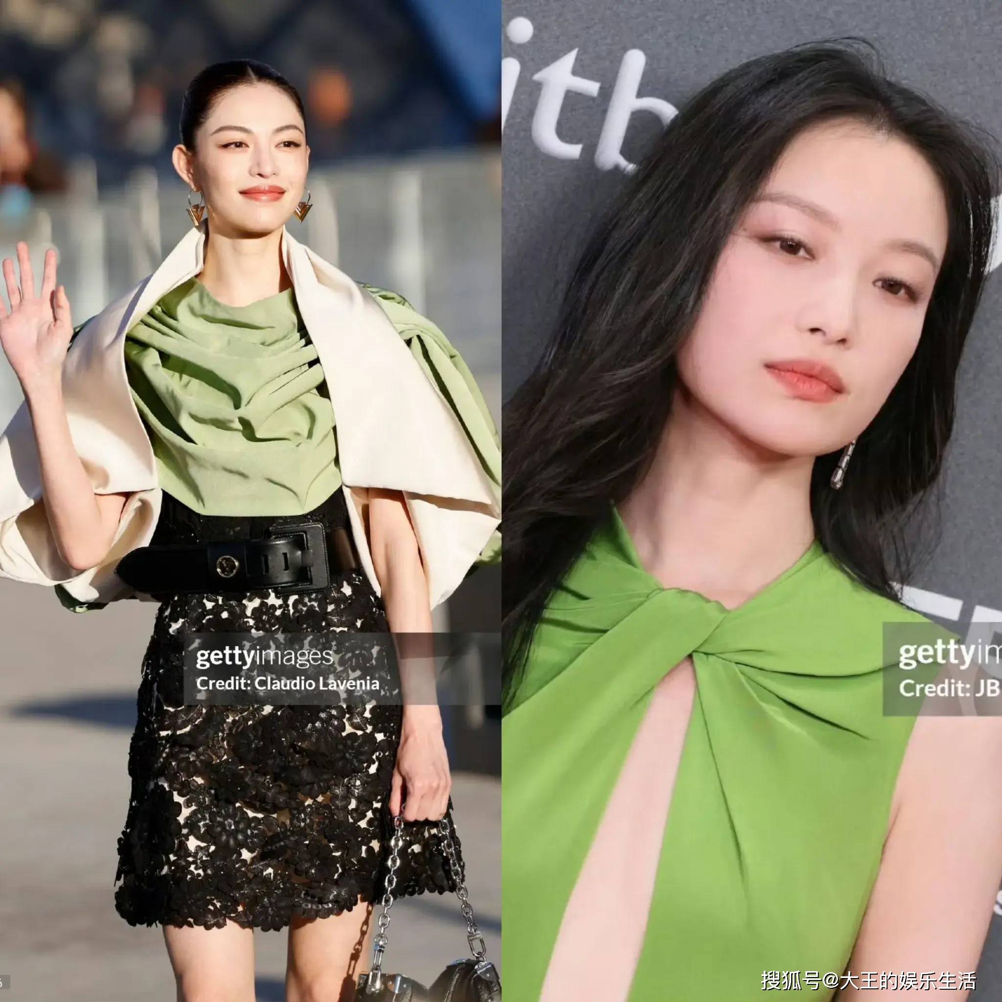 31岁钟楚曦撞上36岁倪妮!真是没有对比就没有伤害