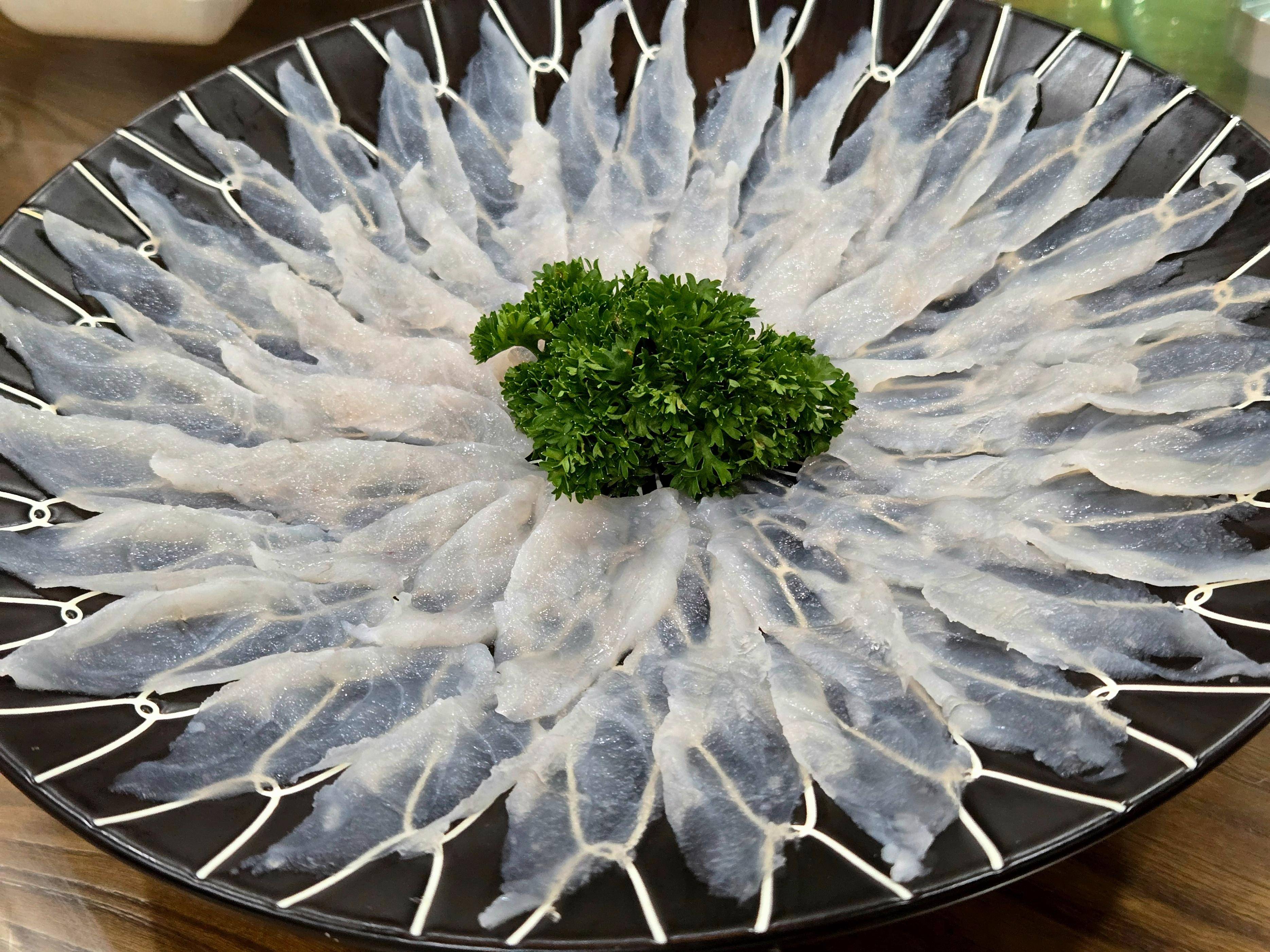 中国也有自己的河豚文化|曹妃甸河豚宴和非遗体验_面塑_生鱼片_入口