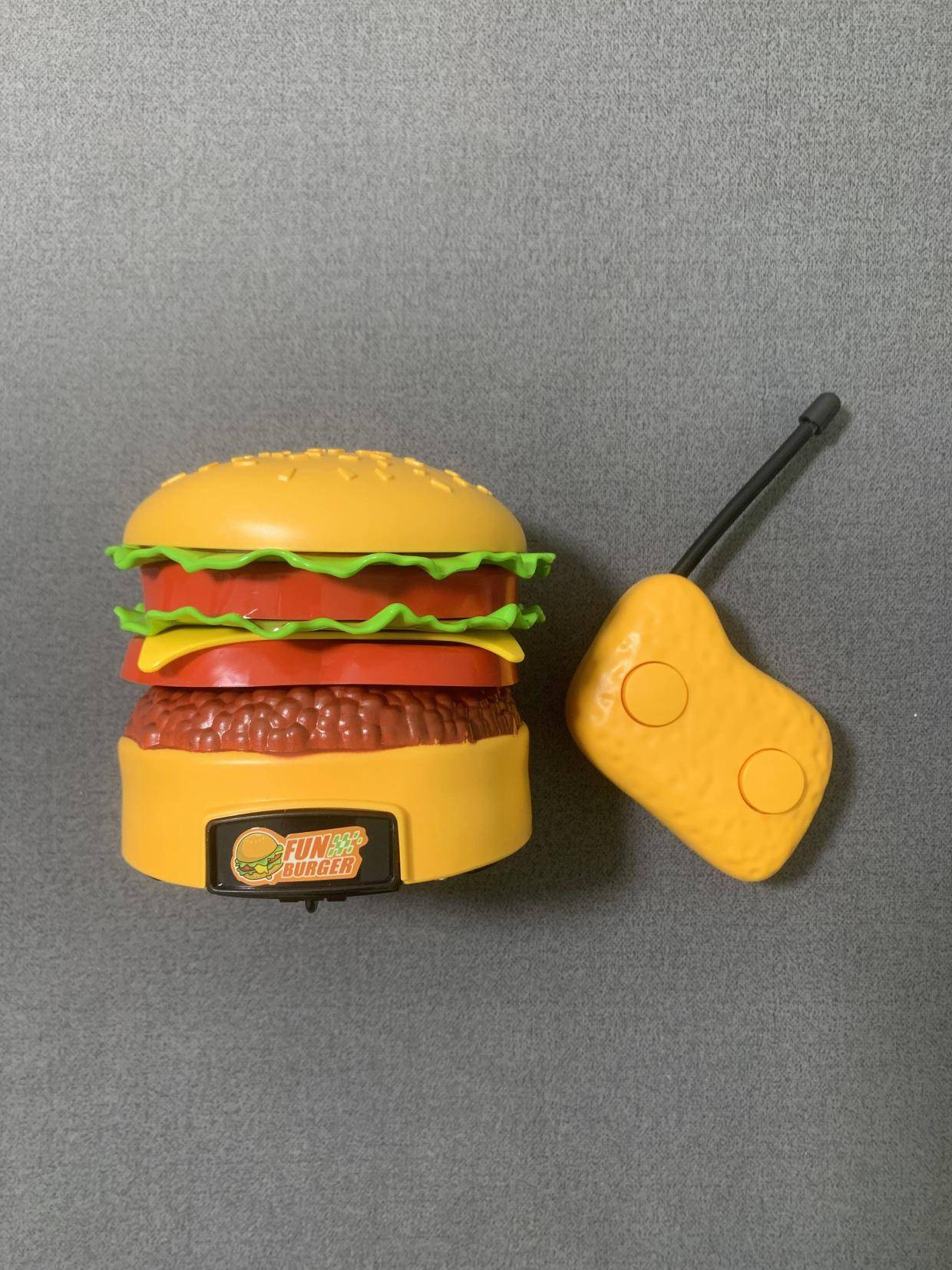 趣味汉堡包车来袭!电动互动玩具,生日礼物首选