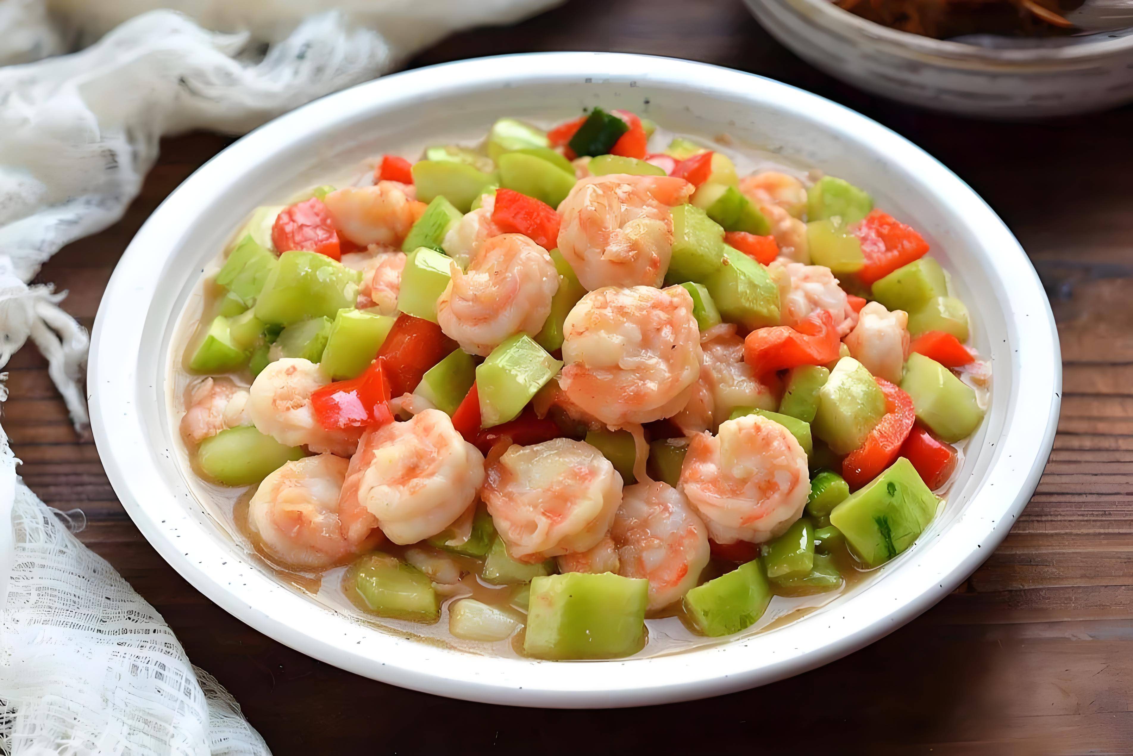 食材_做法_清炒虾仁