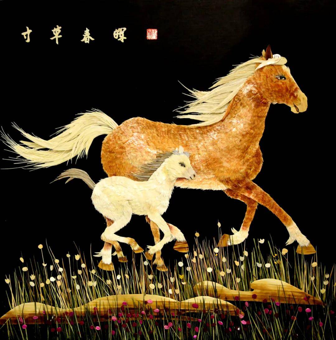 艺术名家周玉梅麦秆画邀请展