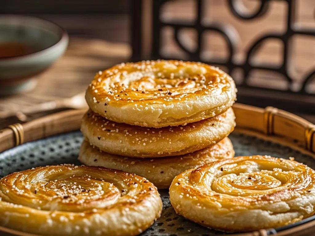 【浙里风味之珍】吴山酥油饼,一口酥脆的江南韵味!