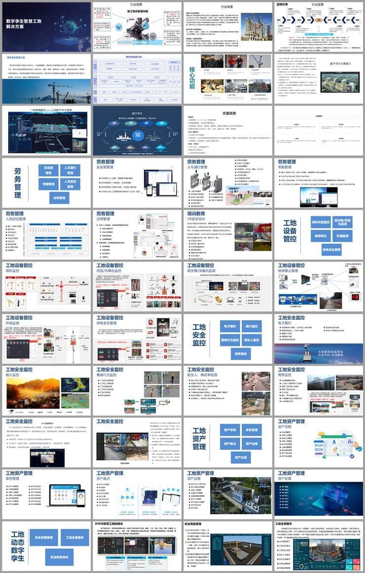 智慧工地解决方案-大合集下载:全网最全最新,347份,45.95g