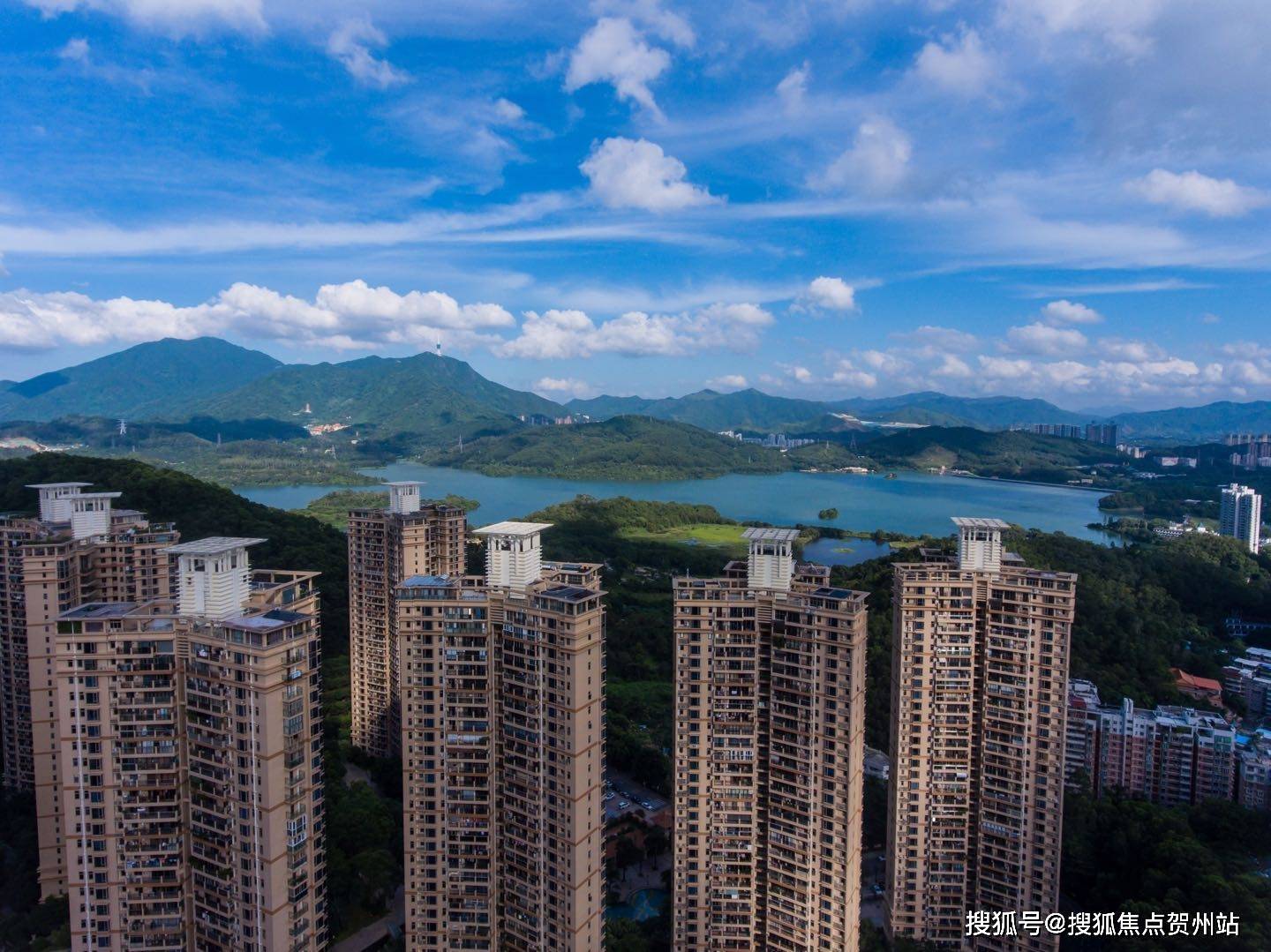 深圳淘金山湖景花园图片