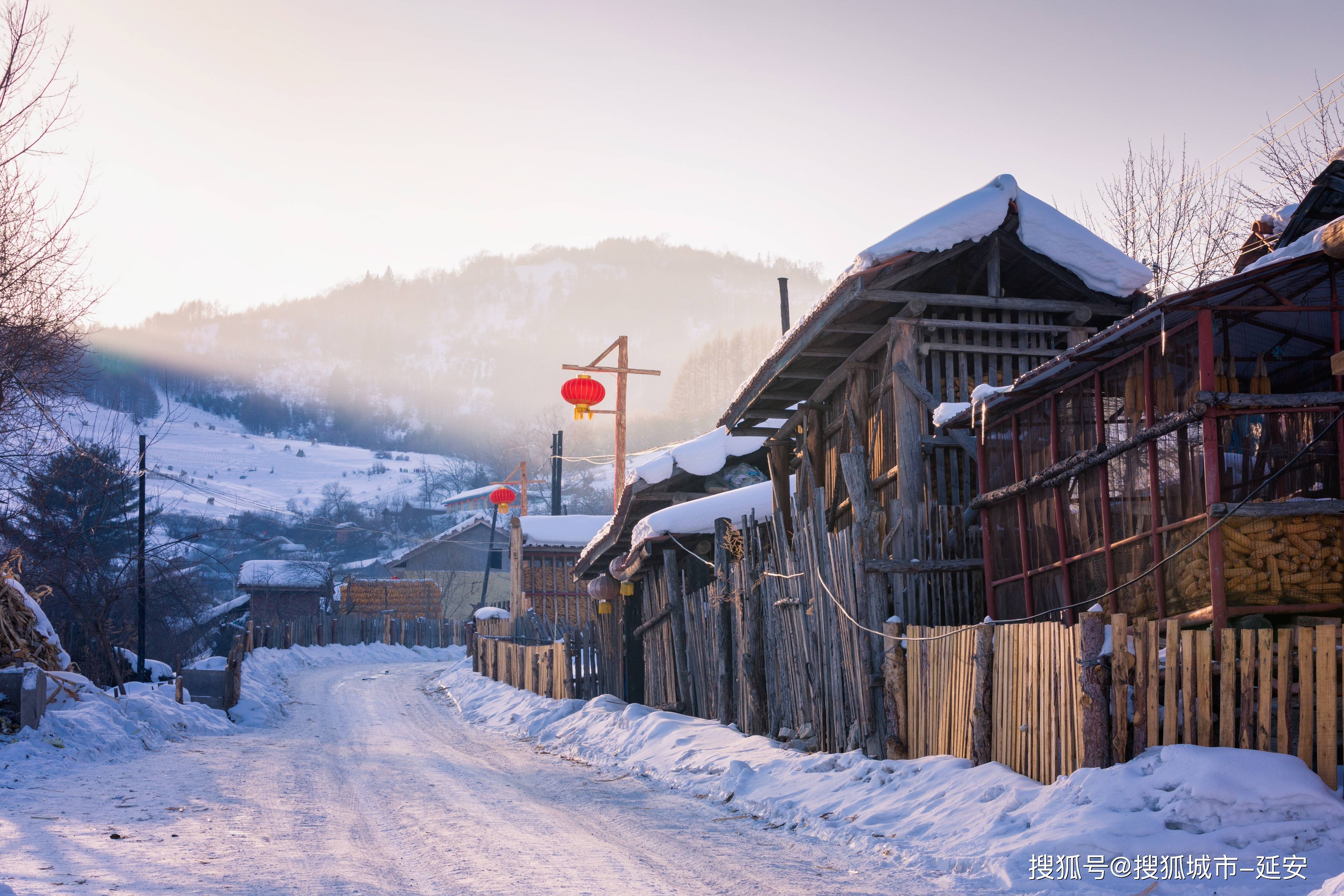 东北照片雪景图片