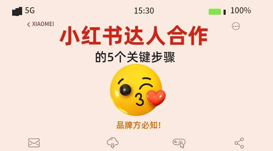 小红书达人合作的5个关键步骤，品牌方必知!